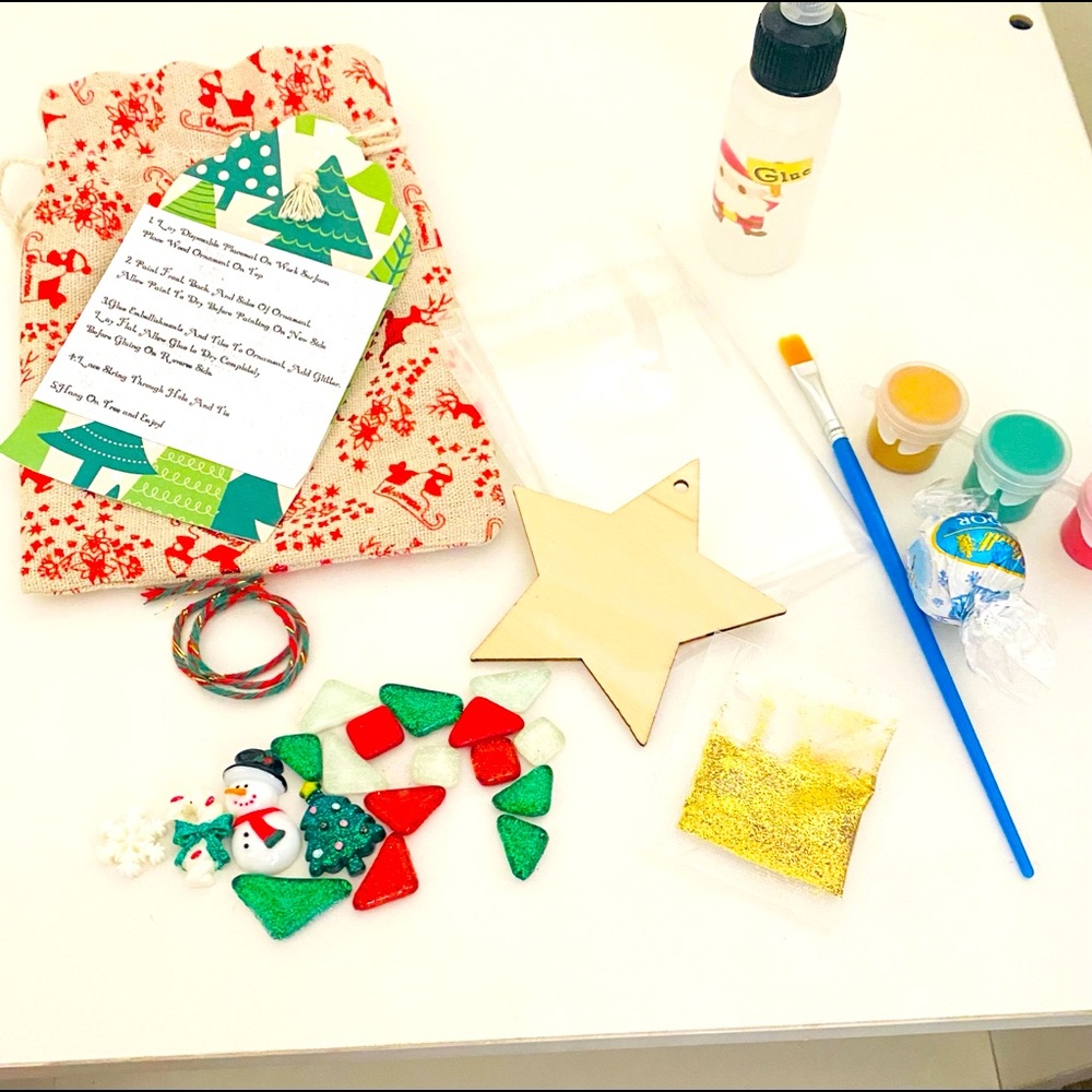 Mosaic ornament kit